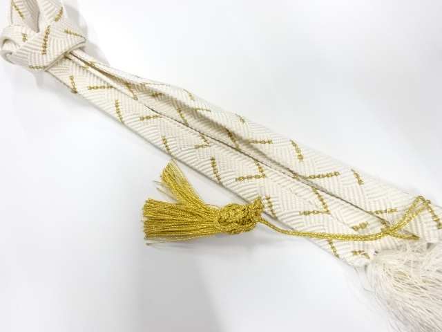 正絹　手組帯締め